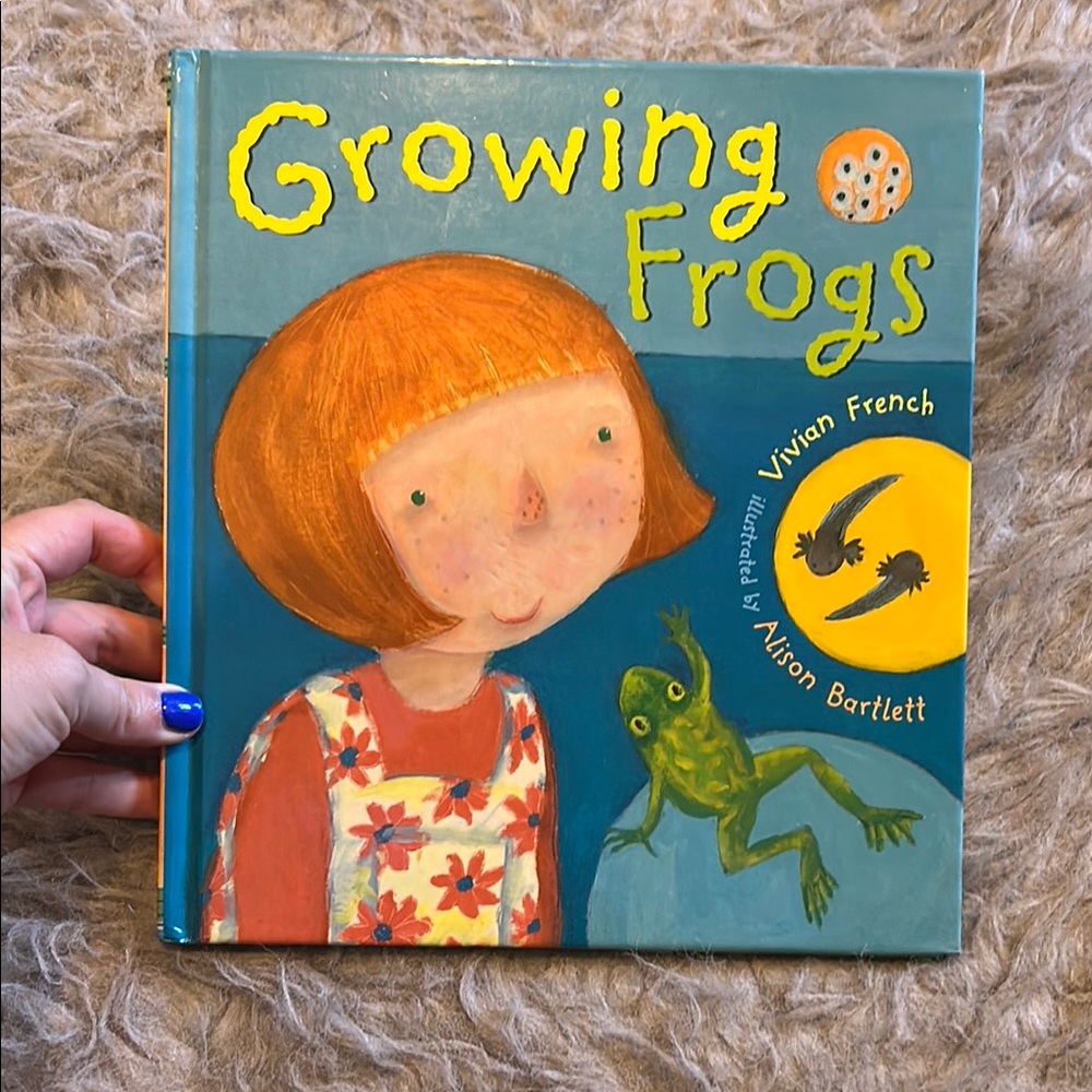 Growing Frogs Children's Book‎